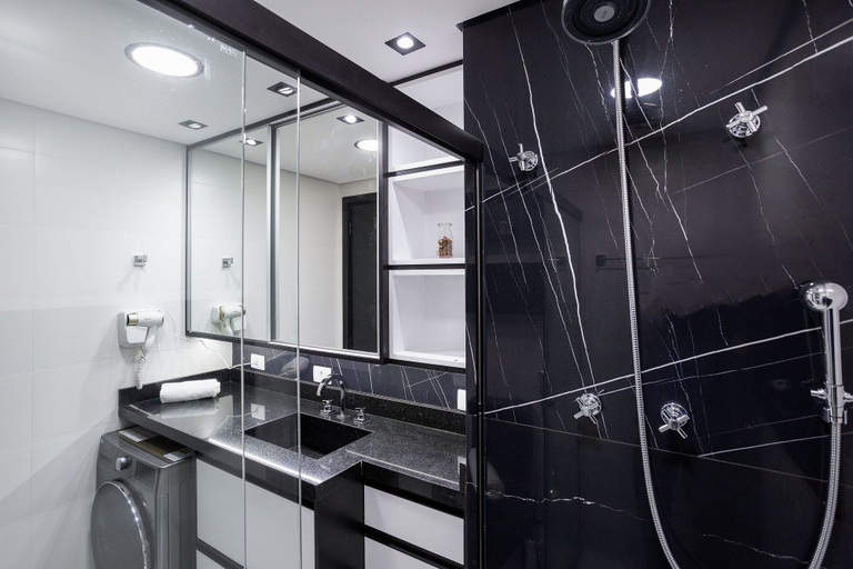 Bathroom 3, Jardins by Conviva, São Paulo