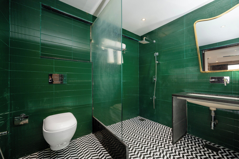 Bathroom 4, Goa Crescent Resort - A Hilltop Seaview Escape, North Goa