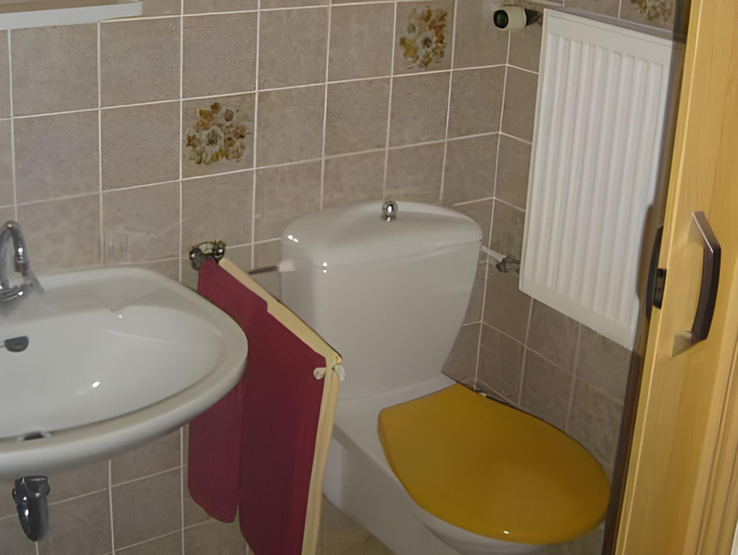 Bathroom 5, Pension Waldkristall, Regen