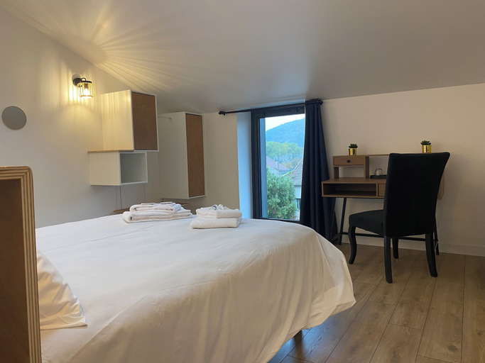 Bedroom 4, Maison d'hôtes La Bellours, Lot