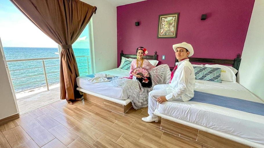 Bedroom 3, Hotel Jar8 Bule, Veracruz