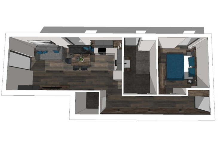 Floor plans 5, Apartments Ella, Innsbruck