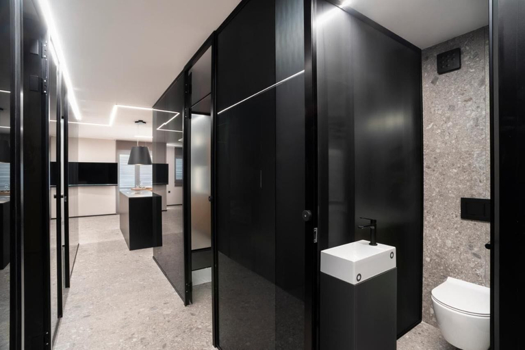 Bathroom 2, Marina Apartment with Terrace Burin 100, Piran