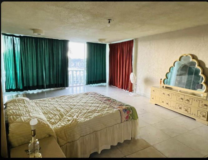 Bedroom, Casa con vista espectacular al mar con alberca, Acapulco de Juárez