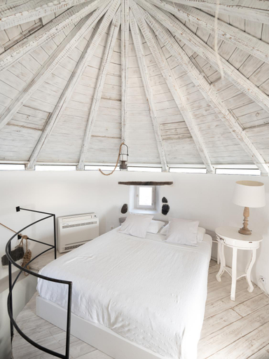 Bedroom 3, Anemoscope Windmill Villa, South Aegean