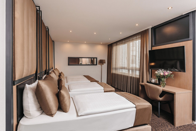 Bedroom 5, Hotel Unique Majestic Hauptbahnhof, Dortmund