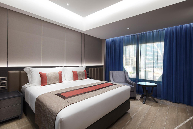 Bedroom 2, Grace At Five by Grace Hotel Bangkok, Wattana