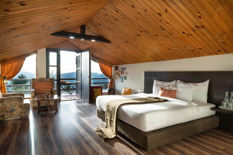 Bedroom 3, Woodsmoke Retreat, Shimla