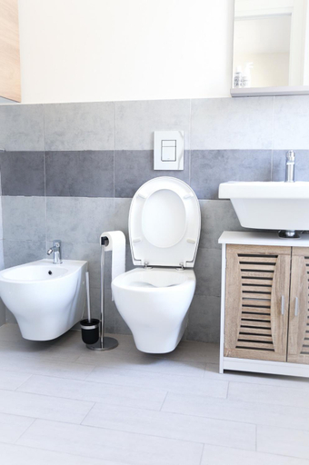 Bathroom 2, [Parco M. Claro] Matrimoniale con Bagno Privato., Cagliari