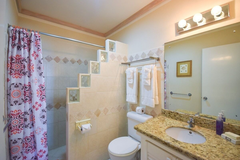 Bathroom, Beachfront Cosy And Romantic Condo - Nautilus 1 Bedroom Apts by Bluescape