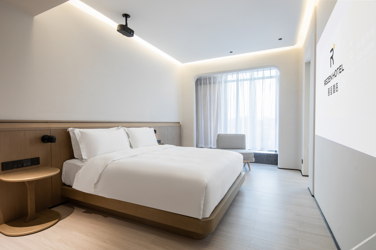Bedroom 2, Rezen Hotel Hangzhou Xixi Jingshun, Hangzhou