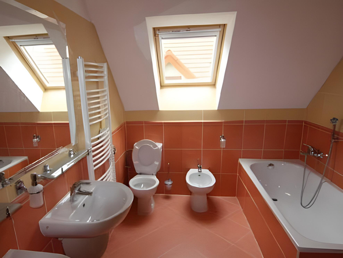 Bathroom 4, Geyserpark Village, Karlovy Vary