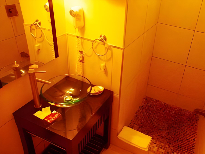 Bathroom 4, Pegasus International Hotel, Monroe