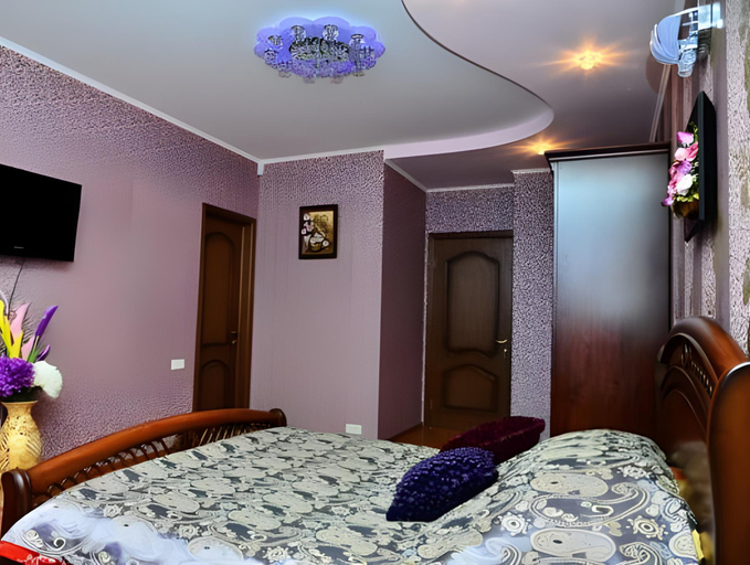 Bedroom 2, Poznyakoff Aparthotel, Darnyts'kyi