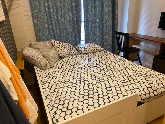 Bedroom 1, A池袋C1出口徒歩5分 2LDK まるまる貸切 衛生設備充実 コンビニとミニスーパー集中 買い物便利, Toshima