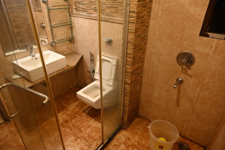 Bathroom 4, Hotel Sun Green, Khordha