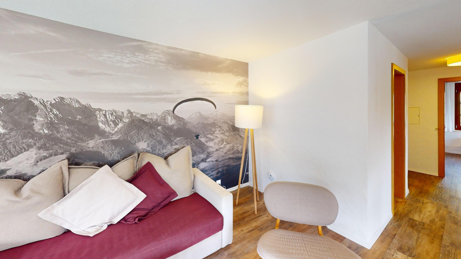 Bedroom 3, Reka-Ferienanlage Rougemont (Gstaad), Pays-d'Enhaut