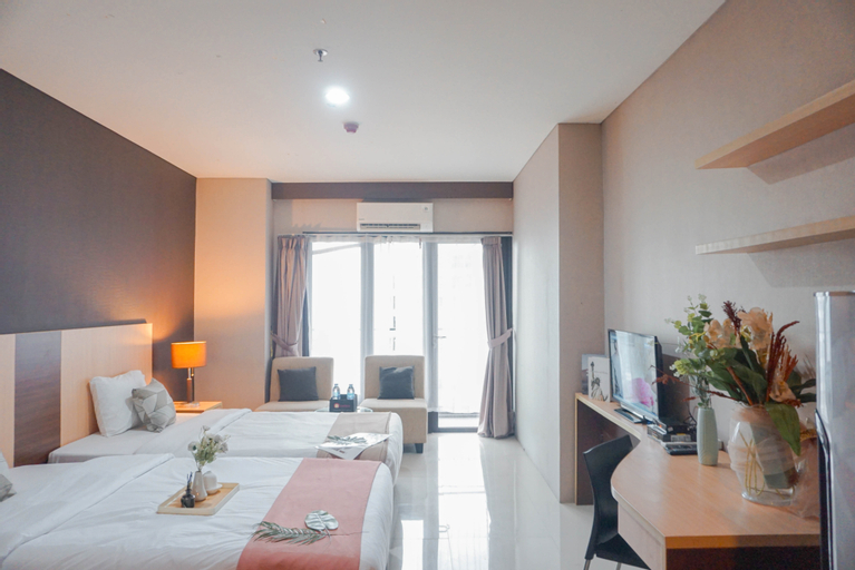 Comfortable Studio at Tamansari Semanggi Apartment By Travelio, South Jakarta