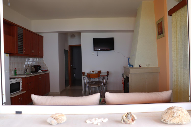 Kitchen 3, Roussa's View Apartments, Crete