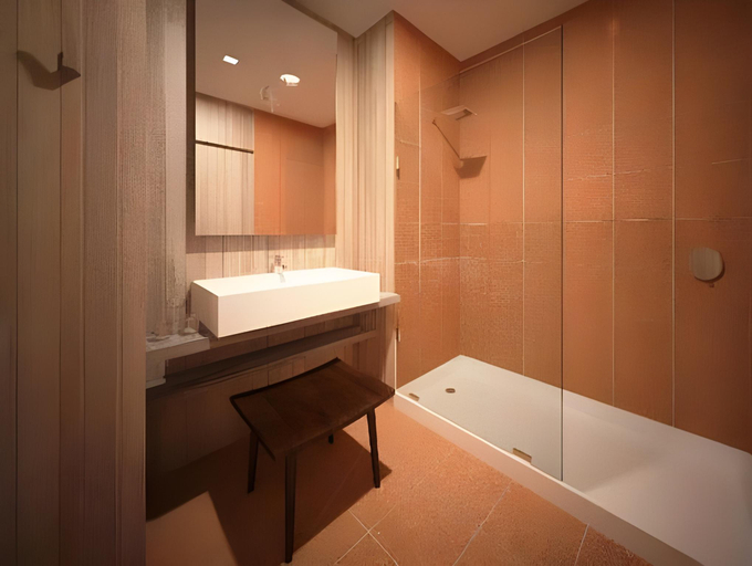 Bathroom 2, Valle Corralco Hotel & Spa, Malleco