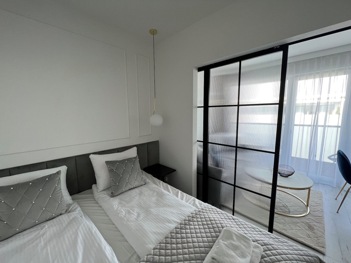 Bedroom, Apartament Glamour z basenem - 365PAM, Kołobrzeg