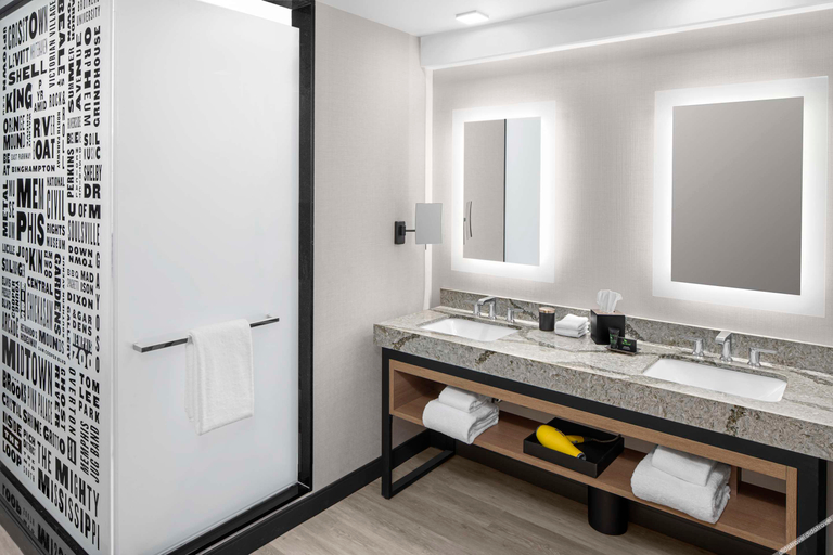 Bathroom 5, Hyatt Centric Beale Street Memphis, Shelby