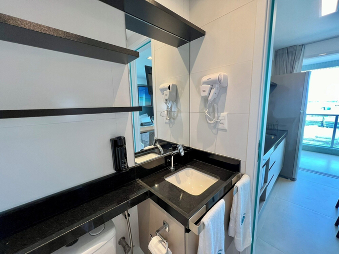 Bathroom, RN STUDIO APTO 803, Maceió (capital)
