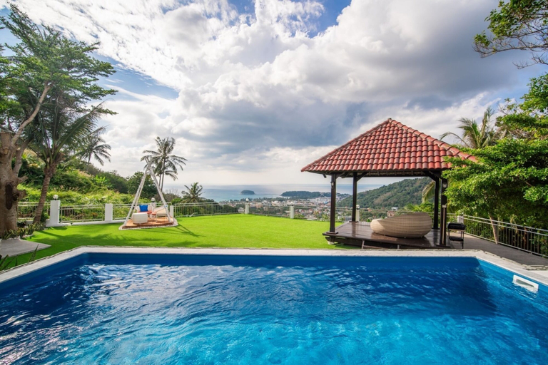 Sport & Beauty 4, Ocean View 4BR Pool Villa KataBB Seaview, Pulau Phuket