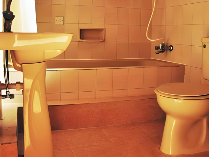 Bathroom 3, Lysithea Hotel, Larnaca