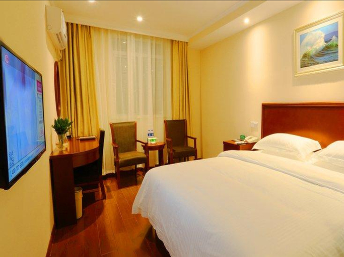 Bedroom, グリーンツリー イン(蘇州パーク奧體中心聯豐廣場)(格林联盟(苏州园区奥体中心联丰广场店)), Suzhou