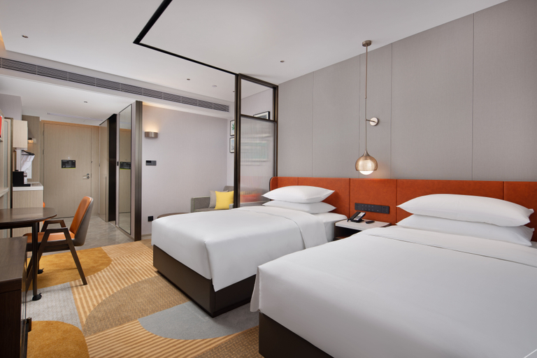 Bedroom 2, Home2 Suites by Hilton Fuzhou Cangshan, Fuzhou