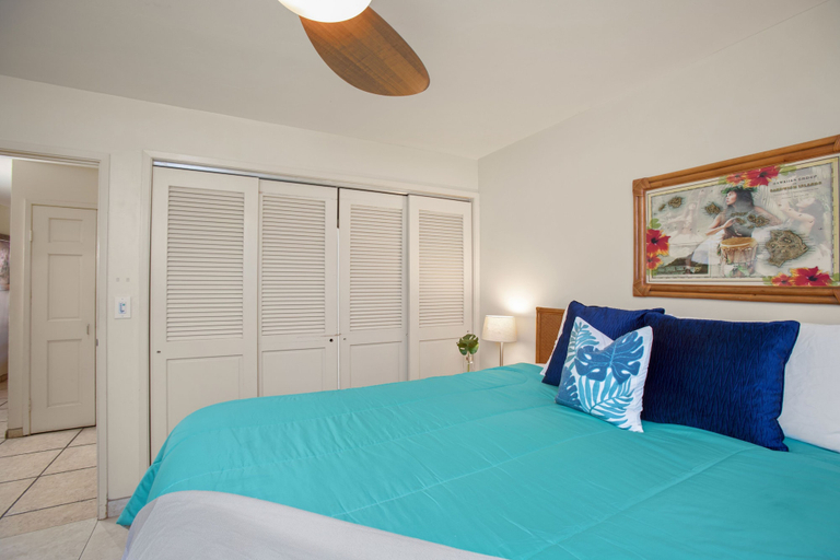 Bedroom 2, Waiohuli Beach Hale Ocean View Condos with Parking, Maui