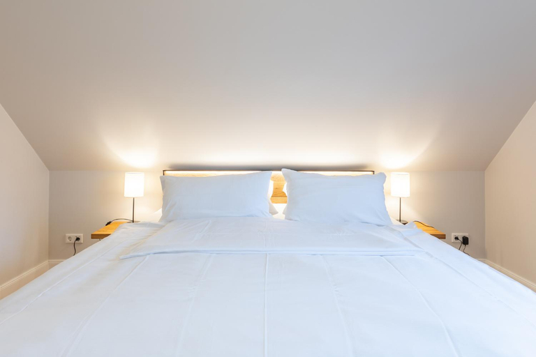 Bedroom 2, Moderne Doppelhaushalfte in Niebull, Nordfriesland