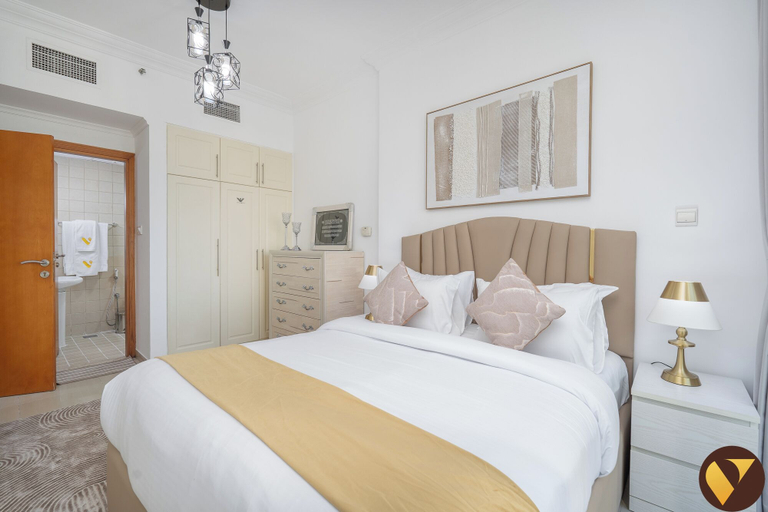 Bedroom 5, Manchester Tower Marina Views & Balconie, Dubai
