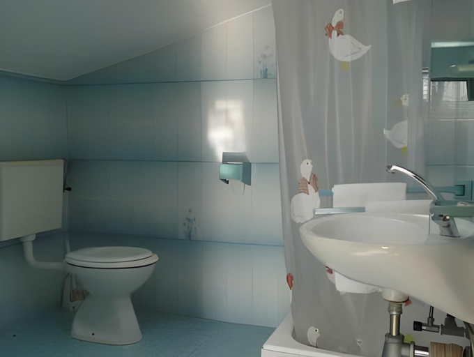 Bathroom, Apartments Majic, Trogir