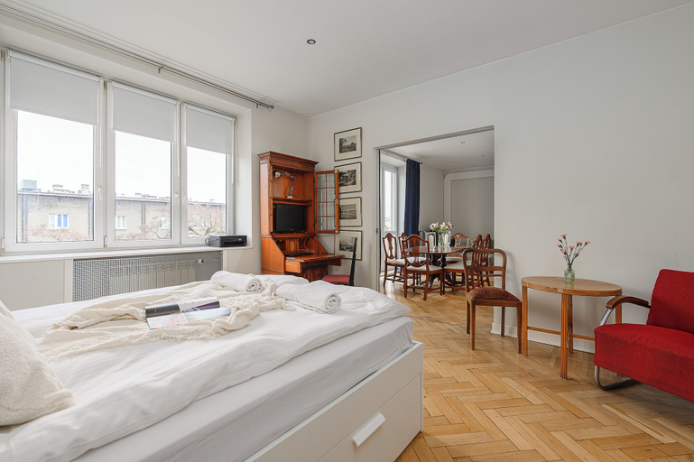 Bedroom 4, ShortStayPoland Dymińska B37, Warsaw