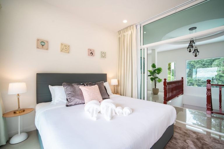 Bedroom 2, Ocean View 4BR Pool Villa KataBB Seaview, Pulau Phuket