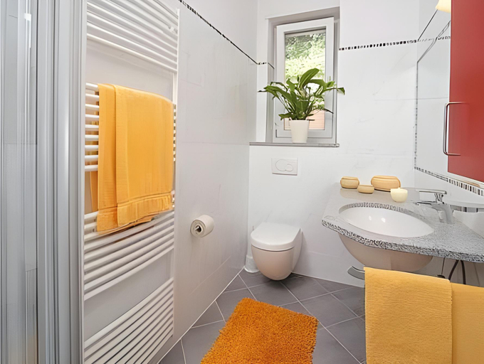 Bathroom 3, Ladurnerhof Boutique Apartments Meran, Bolzano