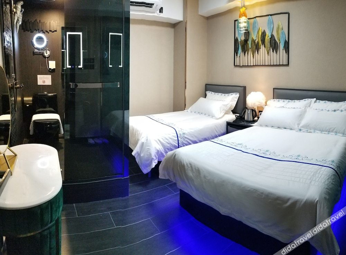 Bedroom 2, Luna Inn-Tsim Sha Tsui, Kowloon