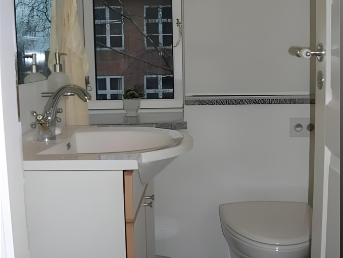 Bathroom 2, Klosterpensionen, Viborg
