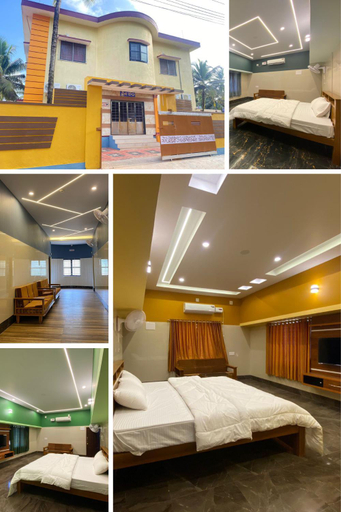 Bedroom, Shreesham Resort at Malpe Beach, Udupi