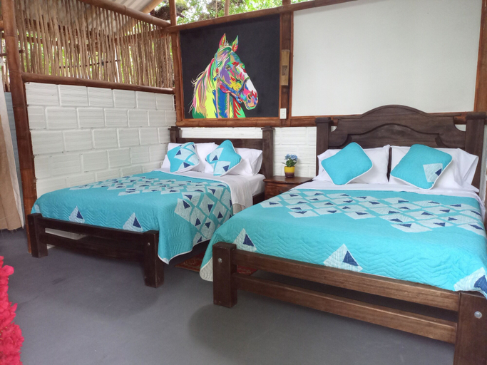 Bedroom 3, FINCA ECOTURISTICA LOS JAGUEYES, Baraya