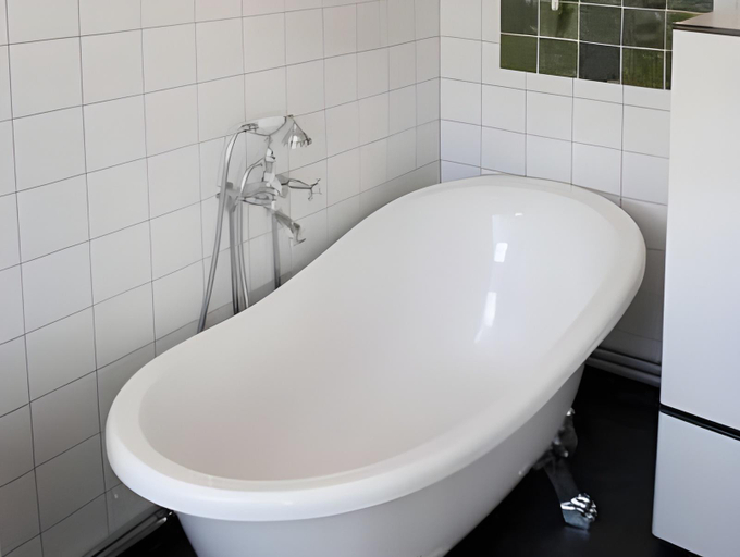 Bathroom 2, Sjobacken Gard, Skara