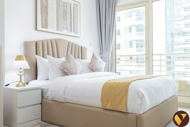 Bedroom 3, Manchester Tower Marina Views & Balconie, Dubai