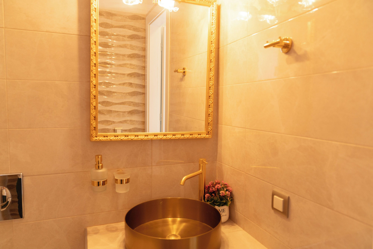 Bathroom 5, 99 Luxury Exotic Villas, Peloponnese