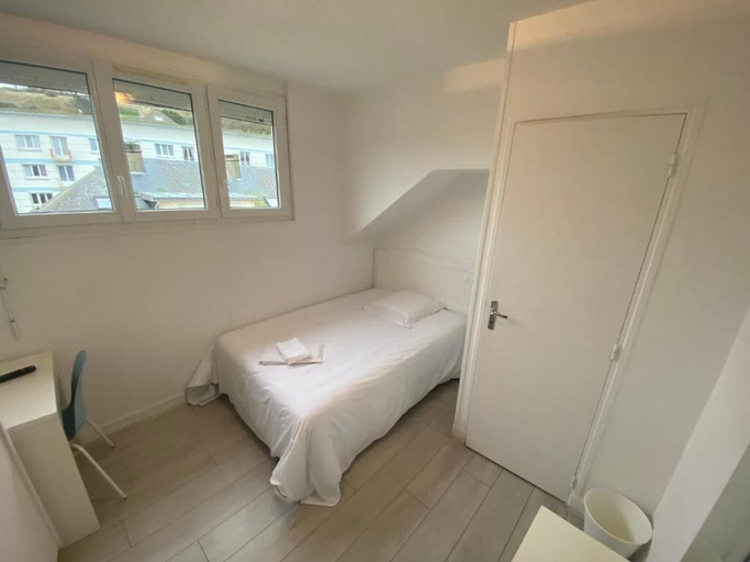 Bedroom 2, Hotel Restaurant l'Annexe, Seine-Maritime