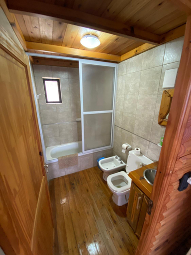 Bathroom, Cabanas Los Alamos, Punilla