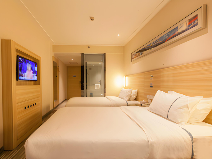 Bedroom 2, City Comfort Inn Wuhan Int Expo Cent Maying Metro, Wuhan