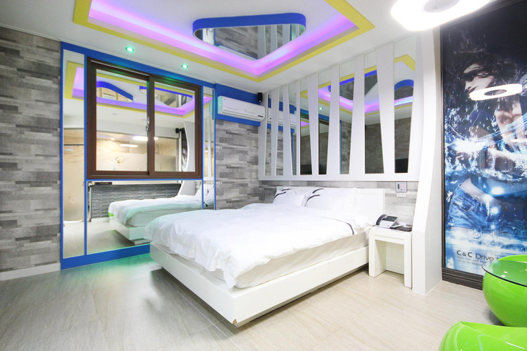 Bedroom 4, Yeonggwang CC Self check-in Motel, Yeonggwang