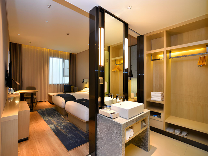 Bedroom 2, Echarm Hotel Xian Ming City Wall South Gate, Xi'an